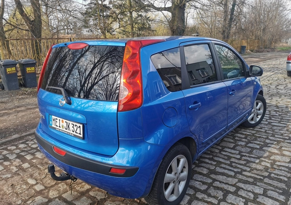 Nissan Note cena 10900 przebieg: 248000, rok produkcji 2007 z Żary małe 154